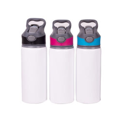 Süblimasyon Pipetli Su Matarası - 650mlt - NobbyStar