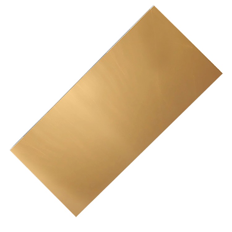 Sublimasyon Plaket Baskı Metali - Fırçalı Altın - 6