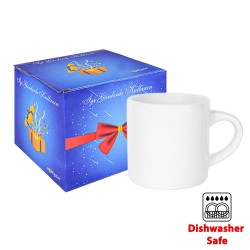 Süblimasyon Porselen Beyaz Nescafe Fincanı - Kutulu - 1