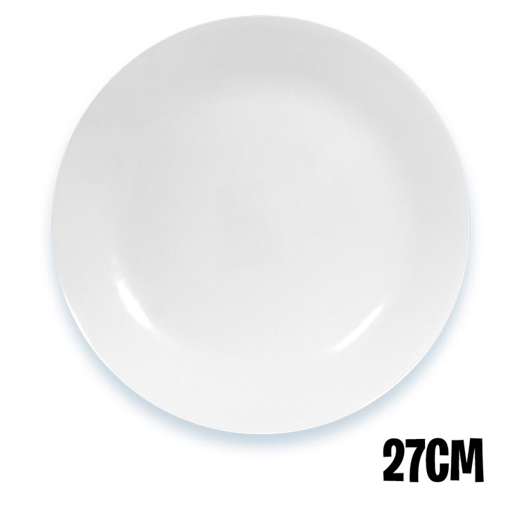 Süblimasyon Porselen Tabak - 27cm - 2