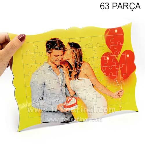Süblimasyon Puzzle A4 - 63 Parça - 1
