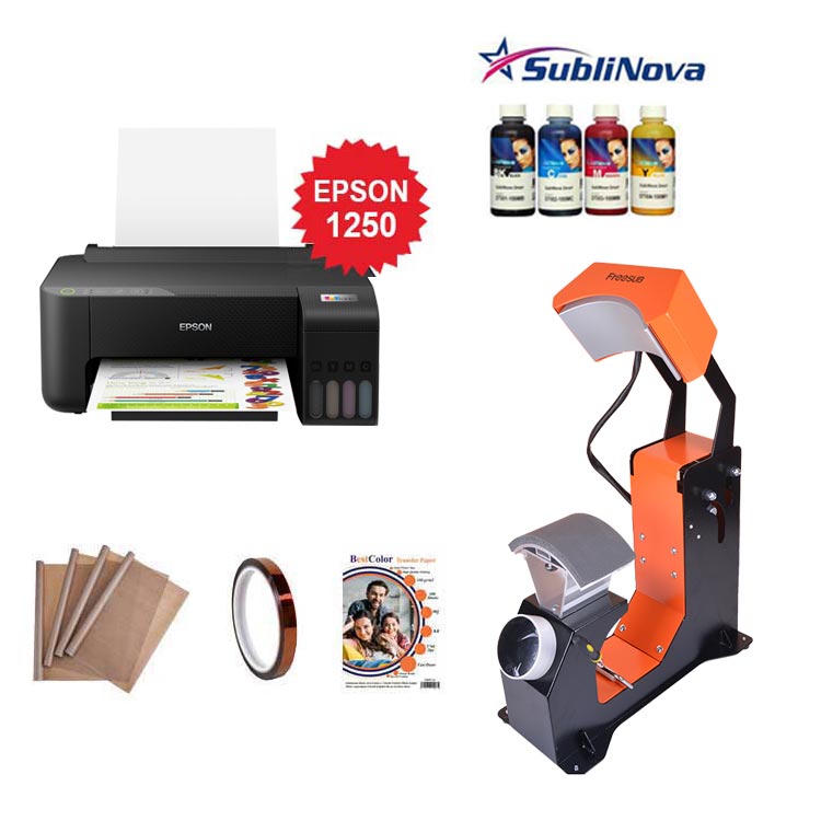 Süblimasyon Şapka Transfer Baskı Seti - 1
