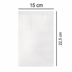 Süblimasyon Saten Beyaz & Türk Masa Bayrağı - 5'li Paket - 4