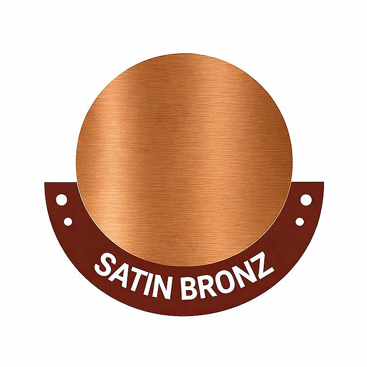 Süblimasyon Satin Bronz Baskı Metali - 30x60cm - 1