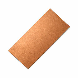 Süblimasyon Satin Bronz Baskı Metali - 30x60cm - 2