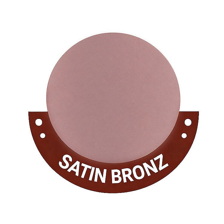 Süblimasyon Satin Bronz Baskı Metali - 30x60cm - 1