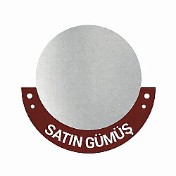 Süblimasyon Satin Gümüş Baskı Metali - 30x60cm - NobbyStar