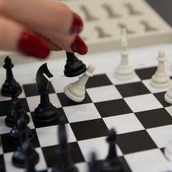 Süblimasyon Satranç Takımı - Pembe - NobbyStar (1)