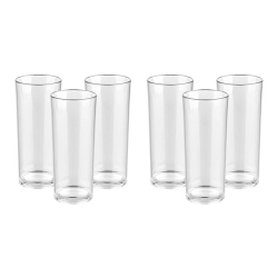 Süblimasyon Şeffaf Rakı Bardağı - 6'lı - 1