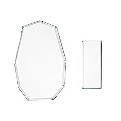 Süblimasyon Şeffef Kristal Cam Plaket - 4