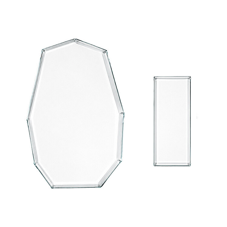 Süblimasyon Şeffef Kristal Cam Plaket - 4