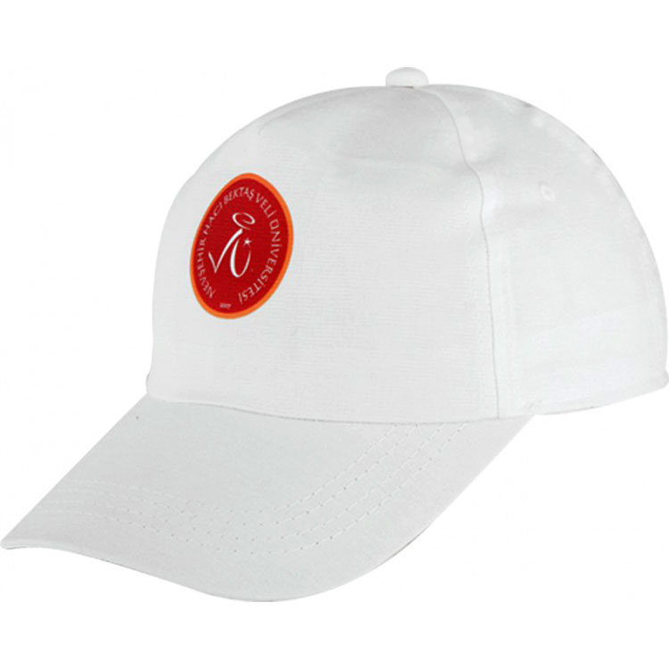 Sublimasyon Beyaz Siperli Şapka