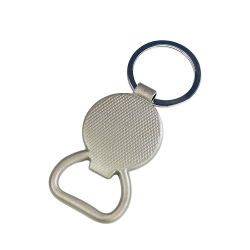 Süblimasyon Tek Taraflı Mat Metal Açacaklı Anahtarlık - 2'li Paket - 4