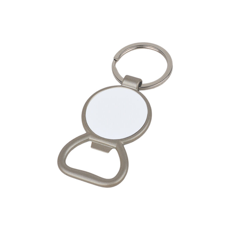 Süblimasyon Tek Taraflı Mat Metal Açacaklı Anahtarlık - 2'li Paket - 3