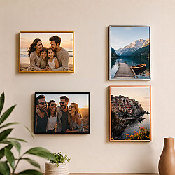 Süblimasyon Yapışkanlı Metal Fotoğraf Çerçeveleri - 20x25cm - NobbyStar (1)