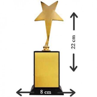 Sublimasyon Gold - Altın Yıldız Oskar - 4