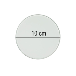 Süblimasyon Yuvarlak Kristal Cam Bardak Altlığı - 4'lü Paket - 3