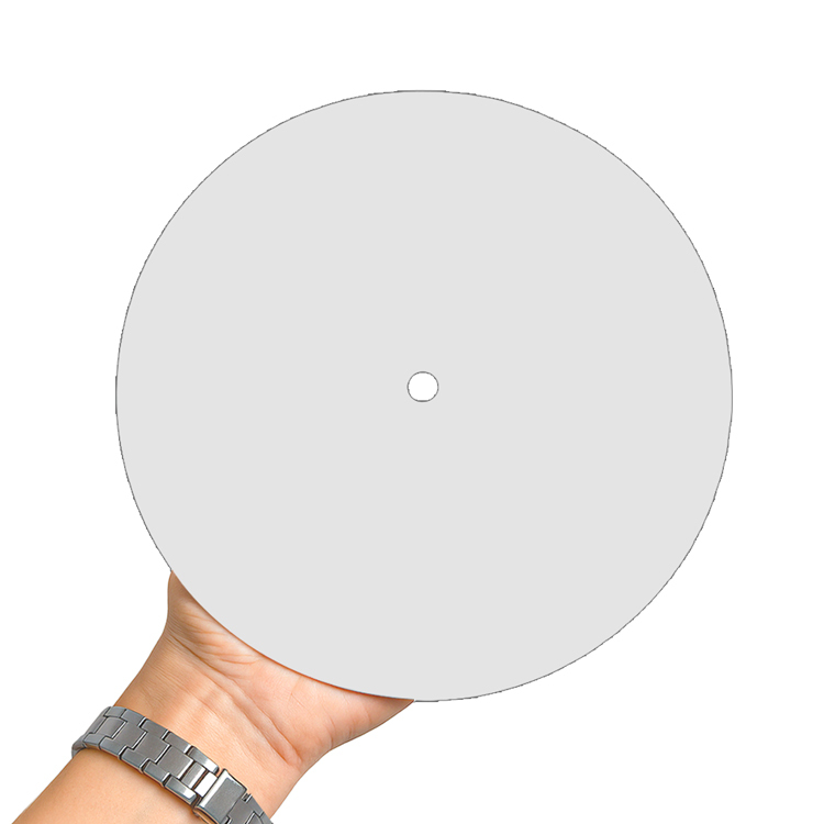 Süblimasyon Yuvarlak Metal Büyük Saat - 29cm - 1