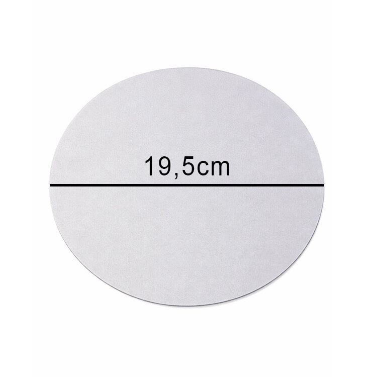Süblimasyon Yuvarlak Mouse Pad - 19,5cm - 3