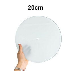 Süblimasyon Yuvarlak Saat Camı - 20cm - 1