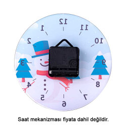 Süblimasyon Yuvarlak Saat Camı - 29cm - 3
