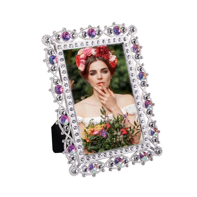 Swarovski Pırlanta Taşlı Fotoğraf Çerçevesi - 10x15cm - 1