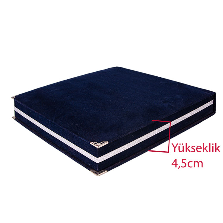 Tabak Plaket Kutusu - 28x28cm - 3