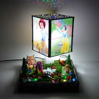 Fairy Tale Telling Terrarium Bedside Lamp - 3