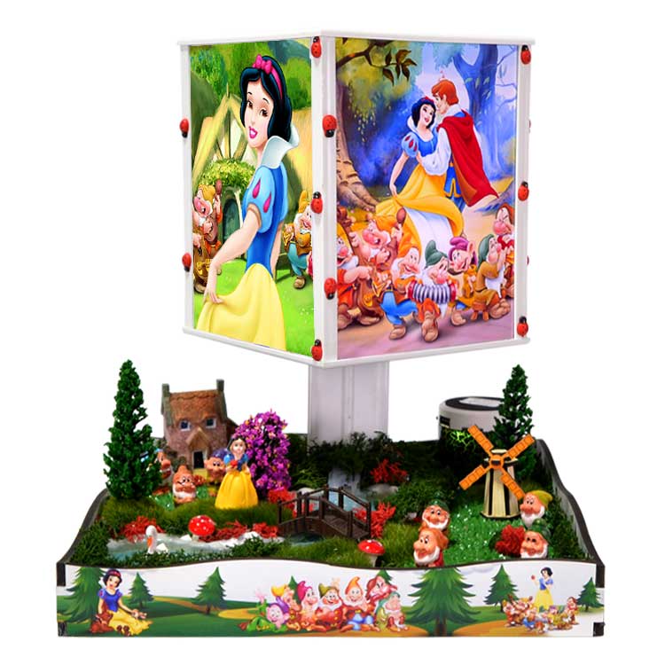 Fairy Tale Telling Terrarium Bedside Lamp - 1