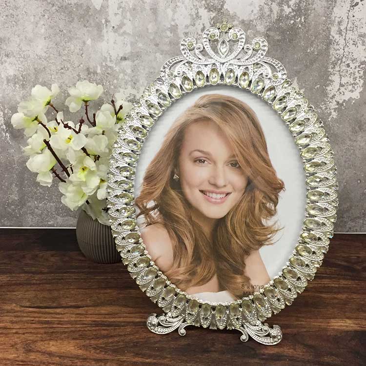 Taşlı Oval Fotoğraf Çerçevesi (20X25) - 2