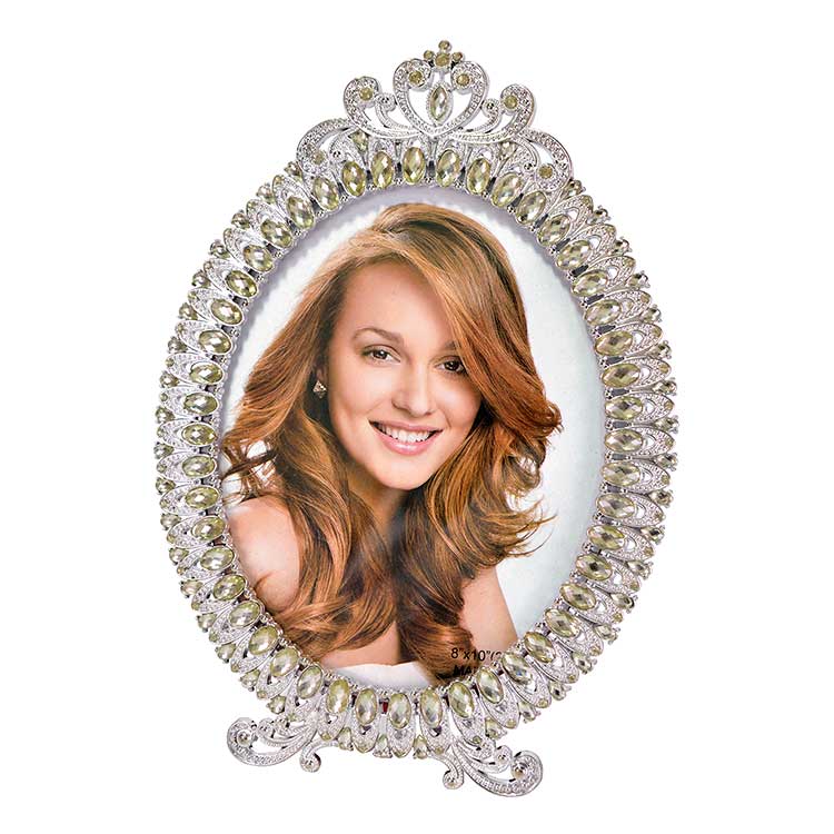 Taşlı Oval Fotoğraf Çerçevesi (20X25) - 1