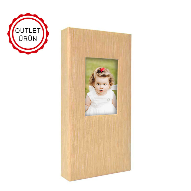 300'lük 10x15 Pencereli Gold Fotoğraf Albümü - 1