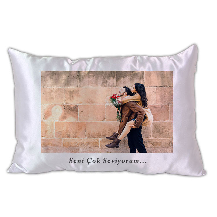 Süblimasyon Beyaz Saten Yastık Kılıfları - 3