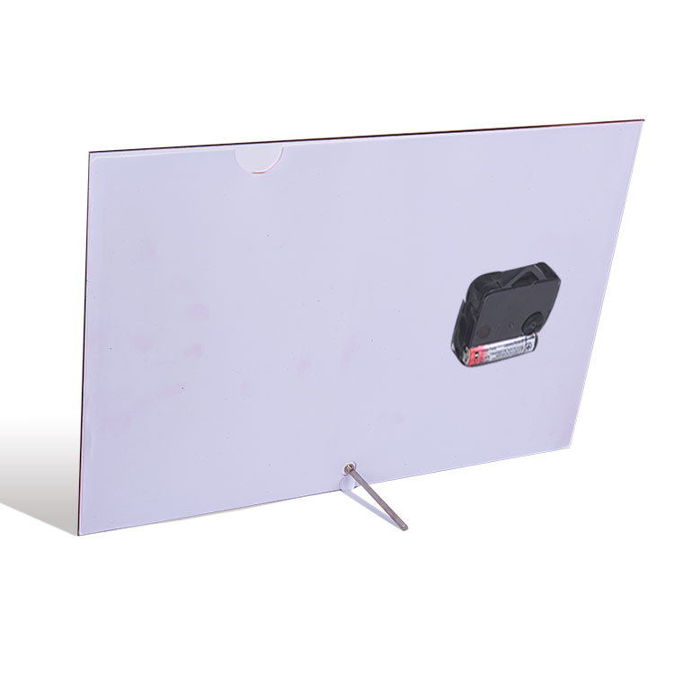 Türk Bayraklı Cam Saatli Fotoğraf Çerçeve - 15x21cm - 3