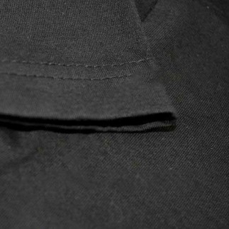 Unisex Siyah T-Shirt %100 Pamuklu - 5