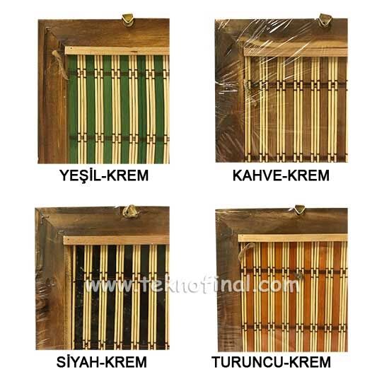 Bamboo Multiple Photo Frame with String and Latch 20x30 - 5