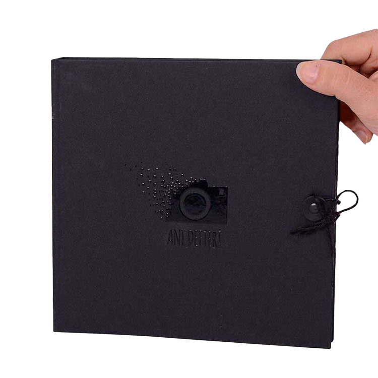 Black Personalized Memory Book