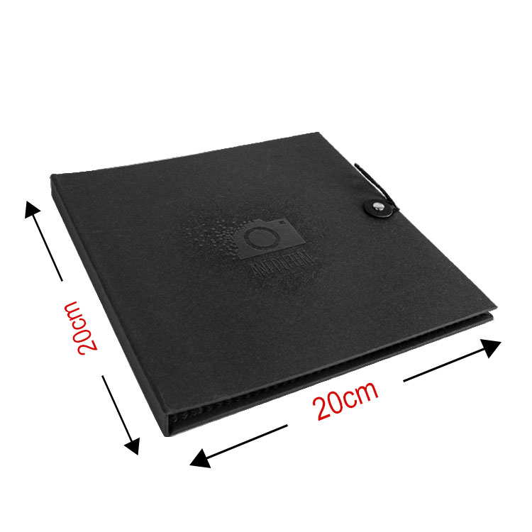 Black Personalized Memory Book