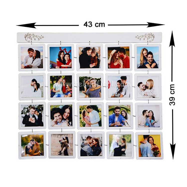 Collage Horizontal Multiple Wall Photo Frame 39x43 - 4