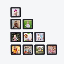 Mini Restickable Square Frames - White - 2