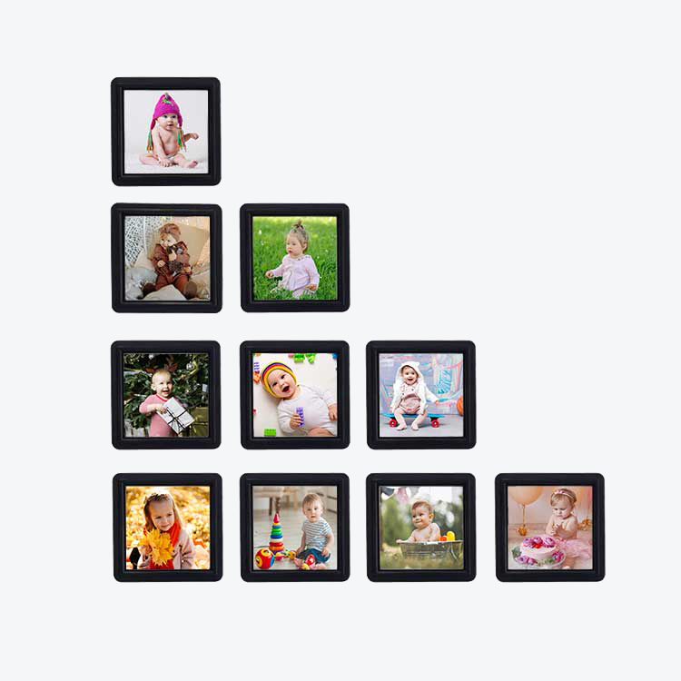 Mini Restickable Square Frames - White - 2