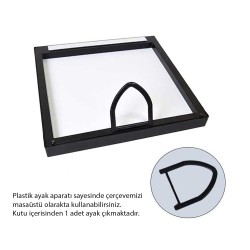 Wholesale Restickable Square Frame - Black - Thumbnail
