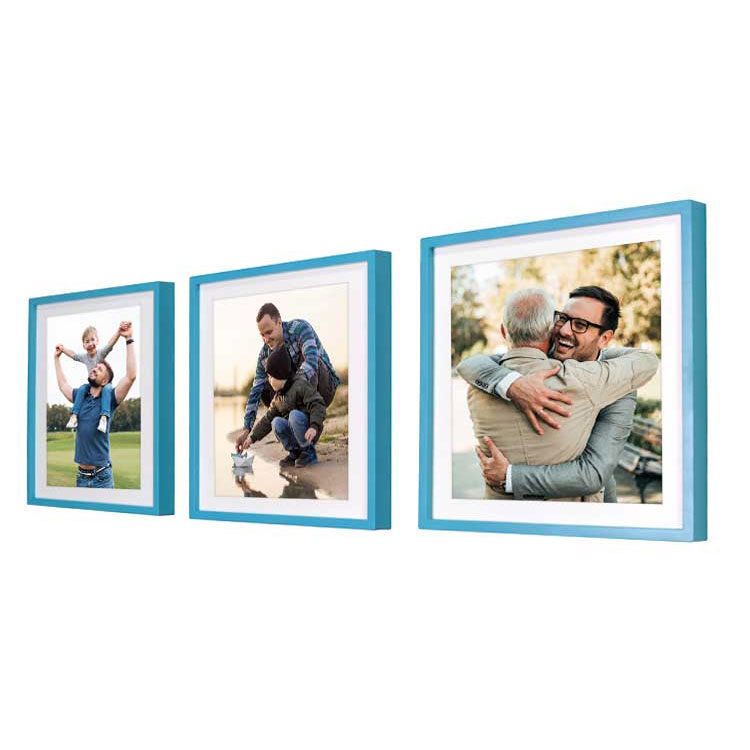 Wholesale Restickable Square Frame - Blue