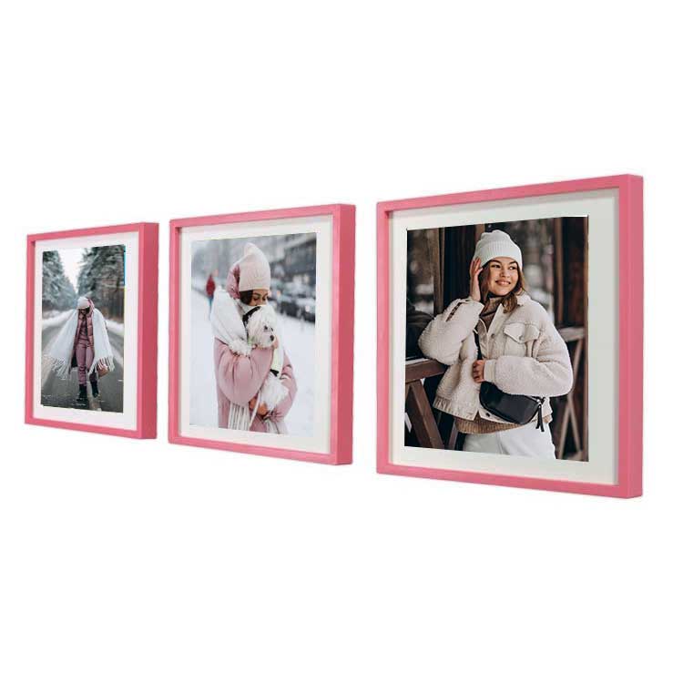 Wholesale Restickable Square Frame - Pink