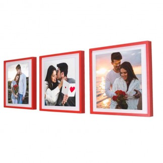 Wholesale Restickable Square Frame - Red - Thumbnail