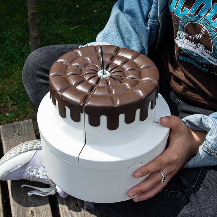 Wholesale Self Exploding Surprise Gift Box | Personal Birthday Cake - 3