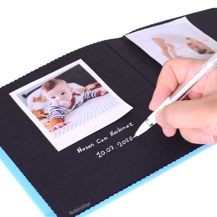 Stork Figured Baby Memory Book