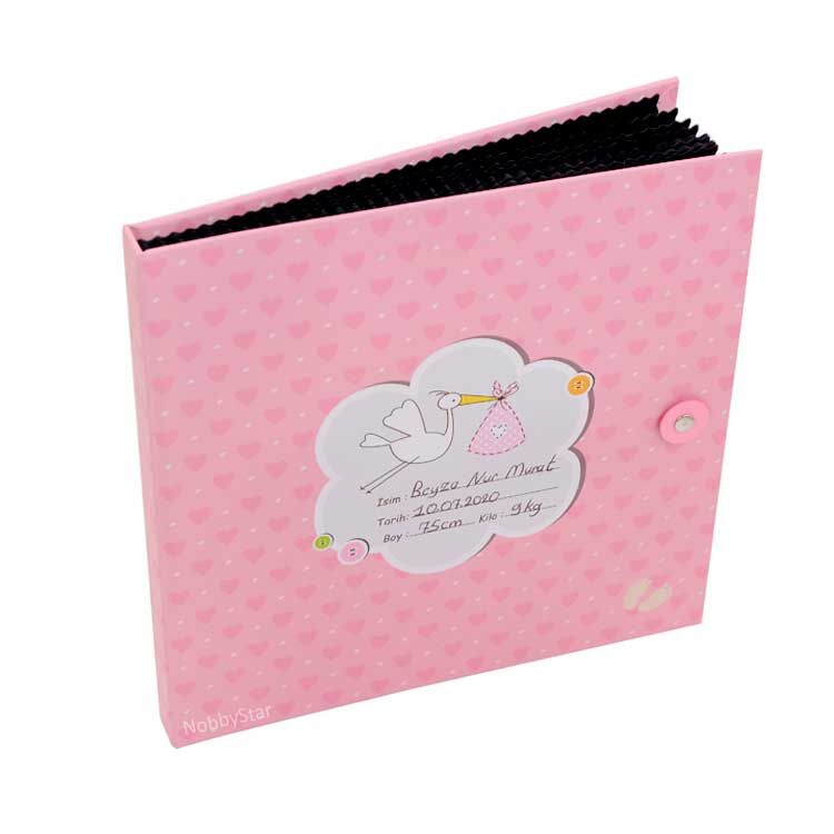 Stork Figured Baby Memory Book - 5