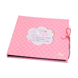 Stork Figured Baby Memory Book - Thumbnail