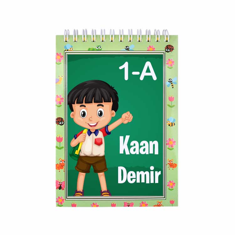 Vertical Sublimation Notebook - 3